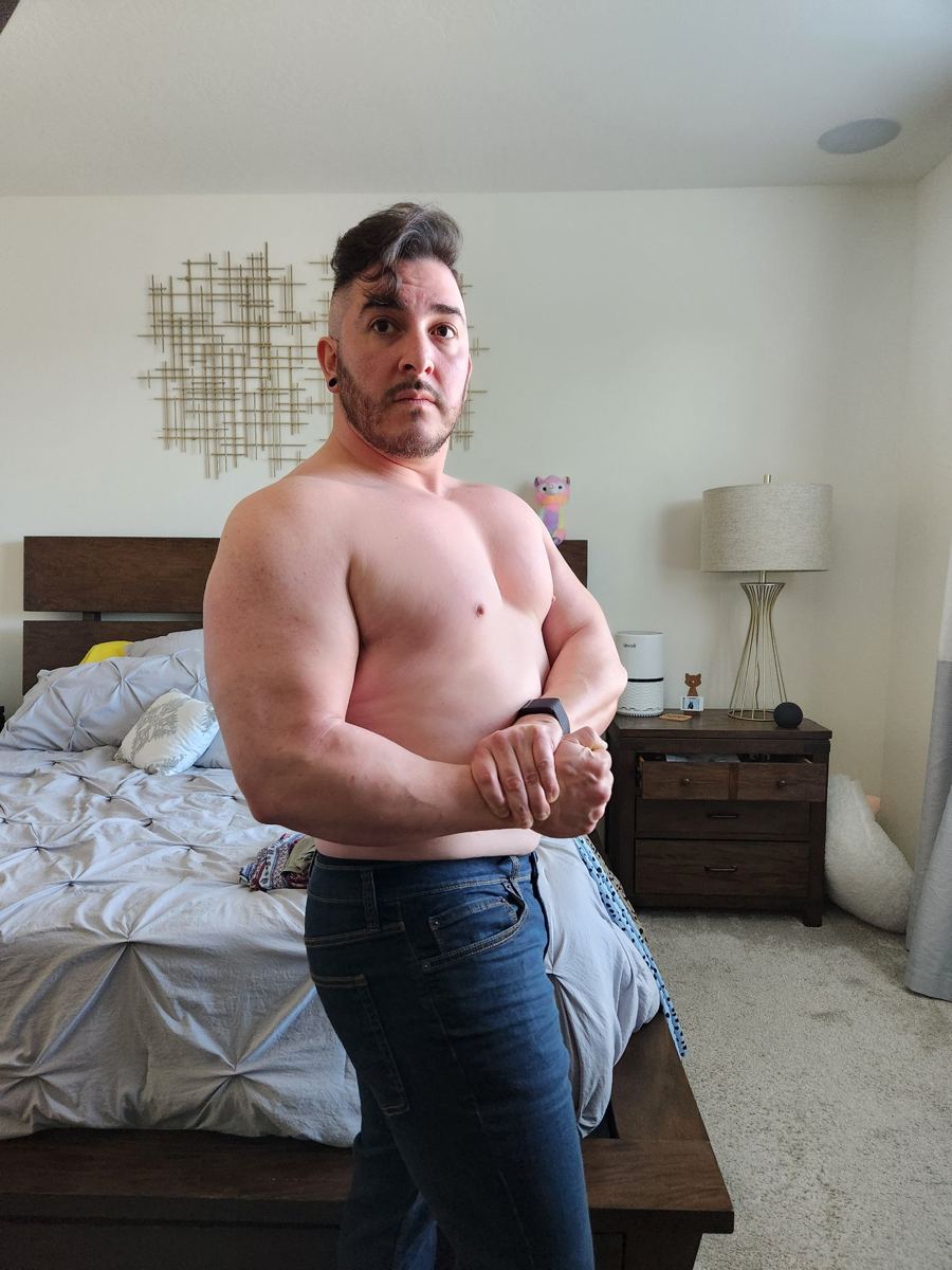Adam, 2023 to 2024: hella strong. hella fat